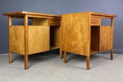  John Widdicomb Co Widdicomb Furniture Co John Widdicomb Pair of Mahogany Petite Night Stands Mid Century - 2618333