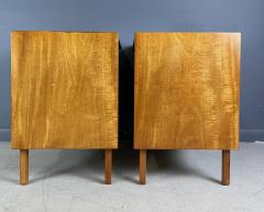  John Widdicomb Co Widdicomb Furniture Co John Widdicomb Pair of Mahogany Petite Night Stands Mid Century - 2618335