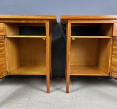  John Widdicomb Co Widdicomb Furniture Co John Widdicomb Pair of Mahogany Petite Night Stands Mid Century - 2618342