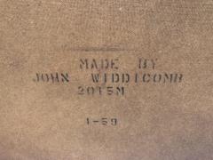 John Widdicomb Co Widdicomb Furniture Co Magnificent John Widdicomb Brass Wall Mirror Mid Century Modern - 3269429