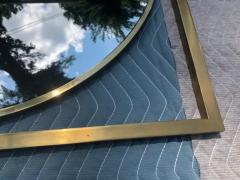  John Widdicomb Co Widdicomb Furniture Co Magnificent John Widdicomb Brass Wall Mirror Mid Century Modern - 3269454
