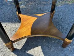  John Widdicomb Co Widdicomb Furniture Co Outstanding John Widdicomb Attr Round Walnut Side Table Mid Century Modern - 4101682