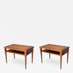  John Widdicomb Co Widdicomb Furniture Co Pair of Robsjohn Gibbings End Tables - 1446396