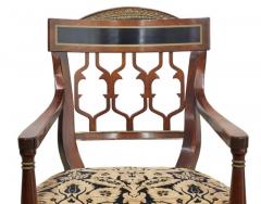  John Widdicomb Co Widdicomb Furniture Co Set of 10 John Widdicomb Neoclassical Style Inlaid Mahogany Dining Chairs - 3919946