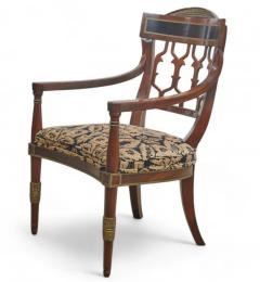  John Widdicomb Co Widdicomb Furniture Co Set of 10 John Widdicomb Neoclassical Style Inlaid Mahogany Dining Chairs - 3919957