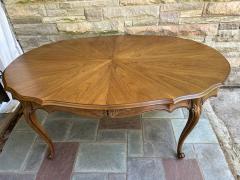  John Widdicomb Co Widdicomb Furniture Co Stunning French Provincial Cabriole Leg Dining Table Mid Century Attr Widdicomb - 4196101