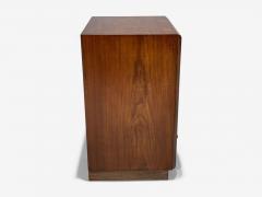  John Widdicomb Co Widdicomb Furniture Co T H Robsjohn Gibbings American Modern Walnut Open Nightstands USA 1960s - 4427478