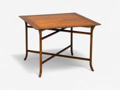  John Widdicomb Co Widdicomb Furniture Co T H Robsjohn Gibbings American Modern Walnut Side Table USA 1960s - 4300345