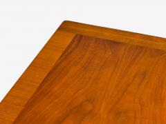  John Widdicomb Co Widdicomb Furniture Co T H Robsjohn Gibbings American Modern Walnut Side Table USA 1960s - 4300348