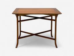  John Widdicomb Co Widdicomb Furniture Co T H Robsjohn Gibbings American Modern Walnut Side Table USA 1960s - 4300351