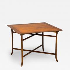  John Widdicomb Co Widdicomb Furniture Co T H Robsjohn Gibbings American Modern Walnut Side Table USA 1960s - 4305695
