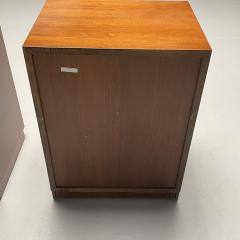  John Widdicomb Co Widdicomb Furniture Co T H Robsjohn Gibbings Mid Century Modern Nightstands Walnut USA 1960s - 3453219