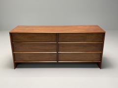  John Widdicomb Co Widdicomb Furniture Co T H Robsjohn Gibbings Widdicomb Mid Century Modern Dresser Walnut USA 1950s - 3452577