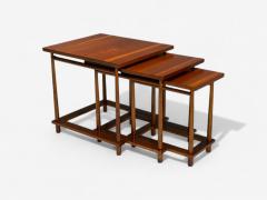  John Widdicomb Co Widdicomb Furniture Co T H Robsjohn Gibbings Widdicomb Mid Century Modern Nesting Tables USA 1950s - 3975496