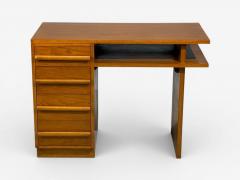  John Widdicomb Co Widdicomb Furniture Co T H Robsjohn Gibbings Writing Desk Walnut USA 1960s - 4589333