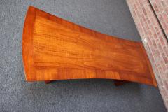  John Widdicomb Co Widdicomb Furniture Co T H Robsjohn Gibbings for Widdicomb Walnut Bowtie Coffee Table - 3122055