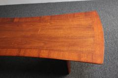  John Widdicomb Co Widdicomb Furniture Co T H Robsjohn Gibbings for Widdicomb Walnut Bowtie Coffee Table - 3122062