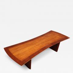  John Widdicomb Co Widdicomb Furniture Co T H Robsjohn Gibbings for Widdicomb Walnut Bowtie Coffee Table - 3124503