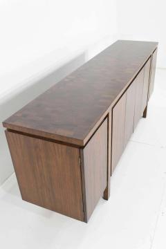  John Widdicomb Co Widdicomb Furniture Co Widdicomb Credenza or Sideboard in Walnut with Parquet Patterned Top - 1264306