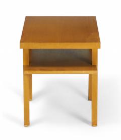  John Widdicomb Co Widdicomb Furniture Co Widdicomb Mid Century American Blond Maple Cantilever Side End Table - 3169516