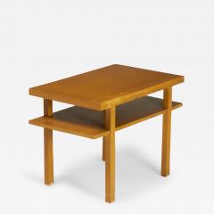  John Widdicomb Co Widdicomb Furniture Co Widdicomb Mid Century American Blond Maple Cantilever Side End Table - 3178057