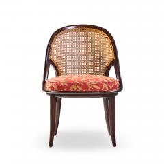  John Widdicomb Co Widdicomb Furniture Co Widdicomb Mid Century Camel Back Cane and Mahogany Dining Chairs Set of 6 - 4527398