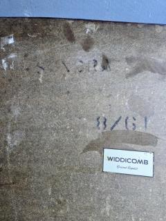  John Widdicomb Co Widdicomb Furniture Co Widdicomb Sundra Coffee Table 8 61 Carpathian Elm Burl East Indian Laurel 65 L  - 4449056