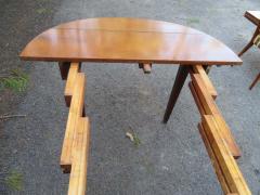  John Widdicomb Co Widdicomb Furniture Co Wonderful Widdicomb Petite Drop Leaf Dining Table 4 Leaves Mid Century Modern - 1465217