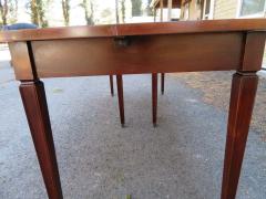  John Widdicomb Co Widdicomb Furniture Co Wonderful Widdicomb Petite Drop Leaf Dining Table 4 Leaves Mid Century Modern - 1465241