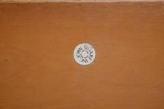  Johnson Furniture Paul Frankl Large Waxed Cork Wall Mirror for Johnson Furniture 1950s - 4547071