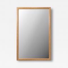  Johnson Furniture Paul Frankl Large Waxed Cork Wall Mirror for Johnson Furniture 1950s - 4547154