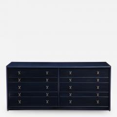  Johnson Furniture Paul Frankl Midnight Stained Dresser - 2747795