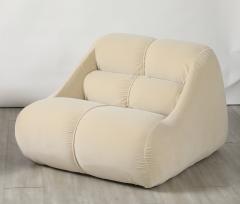  Jonathan De Pas Donato D Urbino Paolo Lomazzi De Pas D Urbino Lomazzi for BBB Bonacina Pair of Ciuingam Lounge Chairs 1967 - 4409771