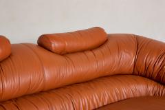  Jonathan De Pas Donato D Urbino Paolo Lomazzi Leather Sofa by De Pas Durbino Lomazzi - 4278058