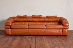  Jonathan De Pas Donato D Urbino Paolo Lomazzi Leather Sofa by De Pas Durbino Lomazzi - 4278059