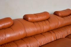  Jonathan De Pas Donato D Urbino Paolo Lomazzi Leather Sofa by De Pas Durbino Lomazzi - 4278061