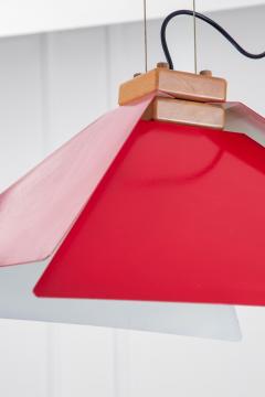  Jonathan De Pas Donato D Urbino Paolo Lomazzi Pair Of Ceiling Pendants Kazuko  - 4647648