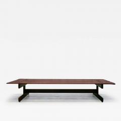  Jorge Jabour 1960s Brazilian Modern Bench in Hardwood by Jorge Jabour Mauad for M veis Cantu - 3196716
