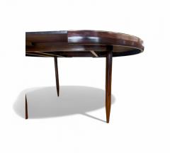  Jorge Jabour Brazilian Mid Century Modern Dining Table in Rosewood Jorge Jabour 1950s - 4417087