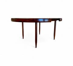  Jorge Jabour Brazilian Mid Century Modern Dining Table in Rosewood Jorge Jabour 1950s - 4417095