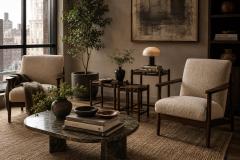  Jorge Jabour Brazilian Modern Nesting Tray Tables in Rosewood by Jorge Jabour - 4597085