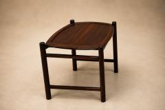  Jorge Jabour Brazilian Modern Nesting Tray Tables in Rosewood by Jorge Jabour - 4597094