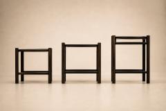  Jorge Jabour Brazilian Modern Nesting Tray Tables in Rosewood by Jorge Jabour - 4597095