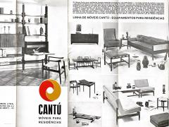  Jorge Jabour Club Chair in Hardwood Boucle Jorge Jabour 1960s Lot 233A - 4085147