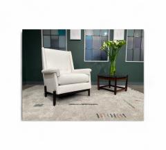  Jorge Jabour Club Chair in Rosewood Boucle Jorge Jabour 1960s Lot 233A - 4356305