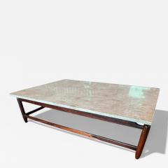  Jorge Jabour Coffee Table in Rosewood Marble Jorge Jabour 1960s Lot 645 - 4344286