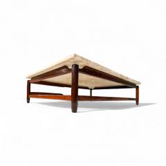  Jorge Jabour Coffee Table in Rosewood Marble Jorge Jabour 1960s Lot 645 - 4372876