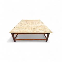  Jorge Jabour Coffee Table in Rosewood Marble Jorge Jabour 1960s Lot 645 - 4372877