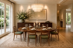  Jorge Jabour Extendable Rosewood Dining Table by Jorge Jabour Brazilian Modern 1950s - 4692638