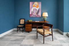  Jorge Jabour Set of Four Brazilian Rosewood Armchairs by Jorge Jabour Cant 1960s - 4659508